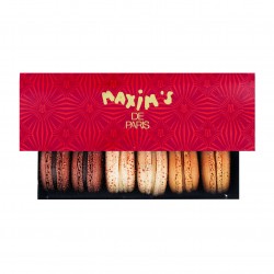Macarons "Les Classiques" - Gift-box of 6-Macarons-Maxim's shop