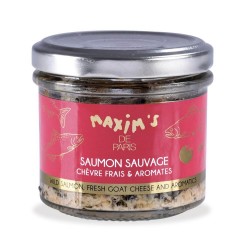 Tartinable Saumon sauvage au chèvre frais & aromates-Epicerie salée-Maxim's shop