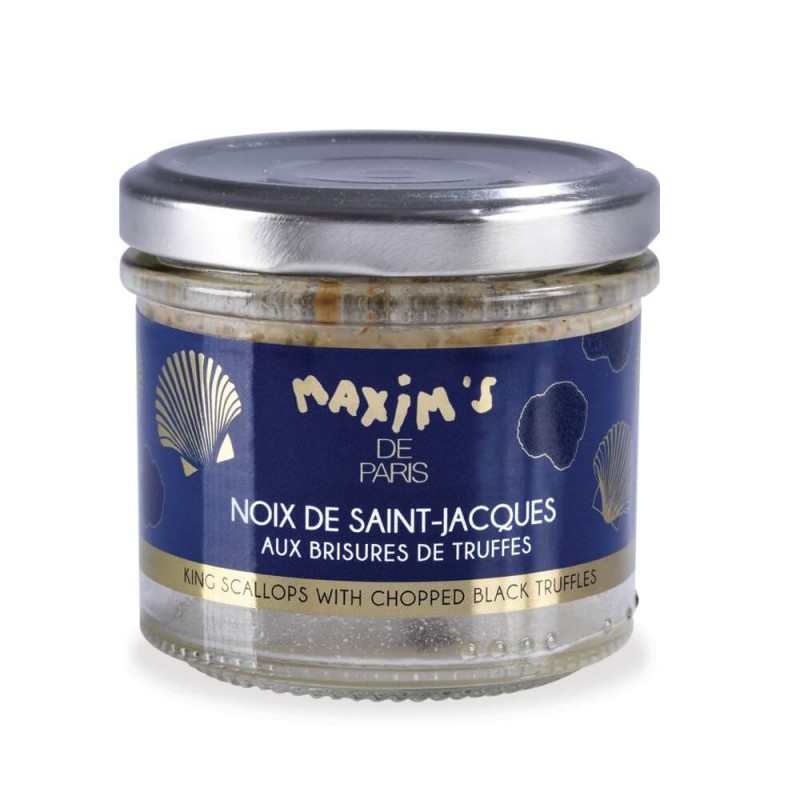 Tartinable Noix de Saint-Jacques à la truffe-Epicerie salée-Maxim's shop