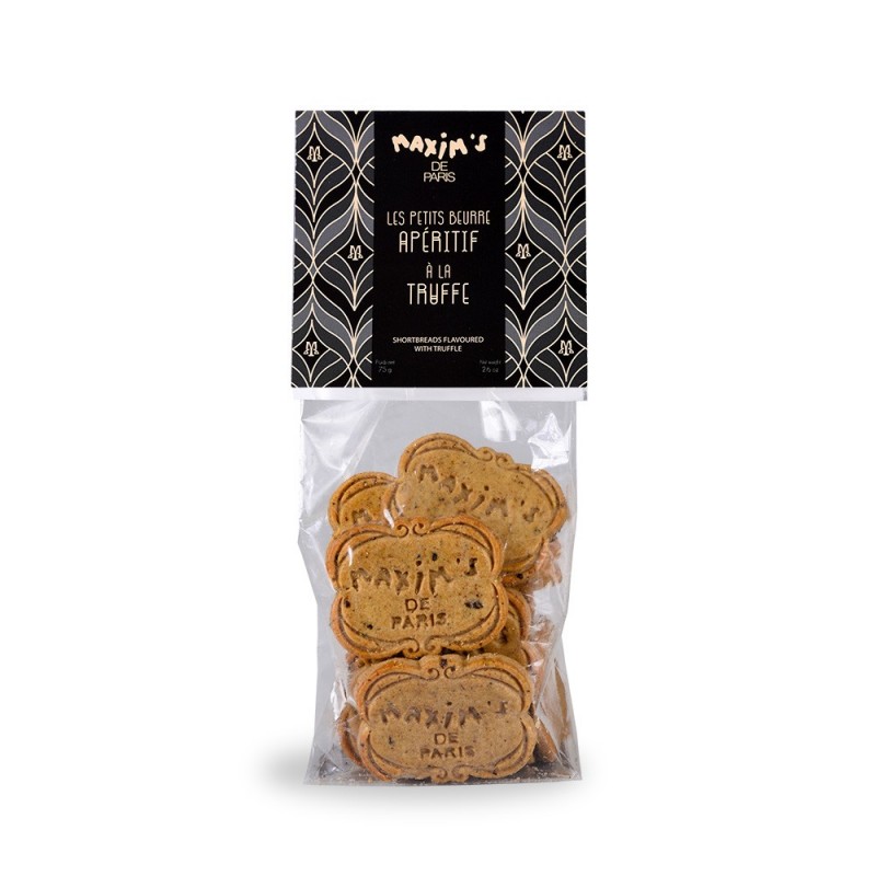 "Petits Beurre" Aperitif Crackers with French Truffle-Savoury-Maxim's shop
