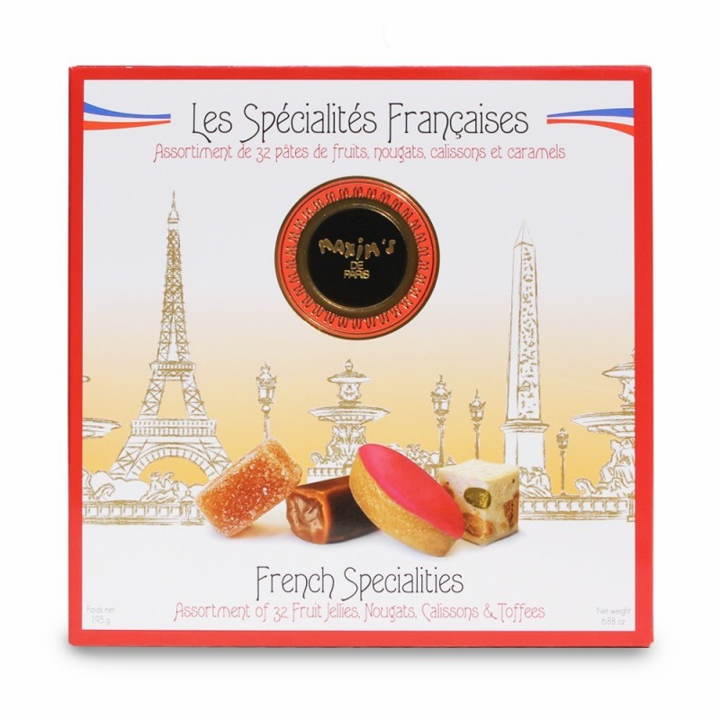 Assortiment de 32 spécialités françaises-Epicerie sucrée-Maxim's shop