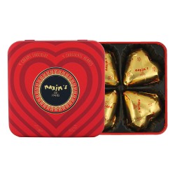 Gift-box 3 tins with 4 chocolate hearts-Chocolates-Maxim's shop