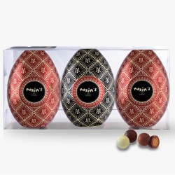 Etui collection 3 mini oeufs - Perles de céréales au chocolat-Chocolats-Maxim's shop