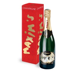 Champagne Brut cuvée Maxim's avec étui carton