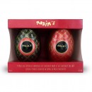Gift-Pack 2 Mini Egg Tins - Crunchy Chocolate Pearls