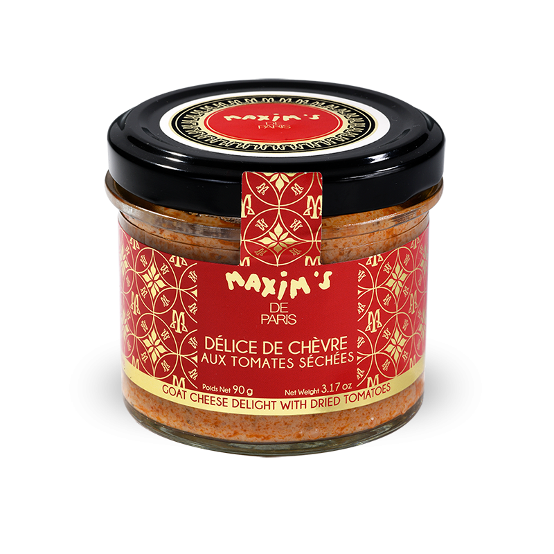 Goat cheese delight with dried tomatoes - 90 g-Savoury-Maxim's shop