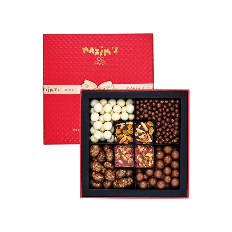 Square Box - Chocolate Delights-Gift-Baskets-Maxim's shop