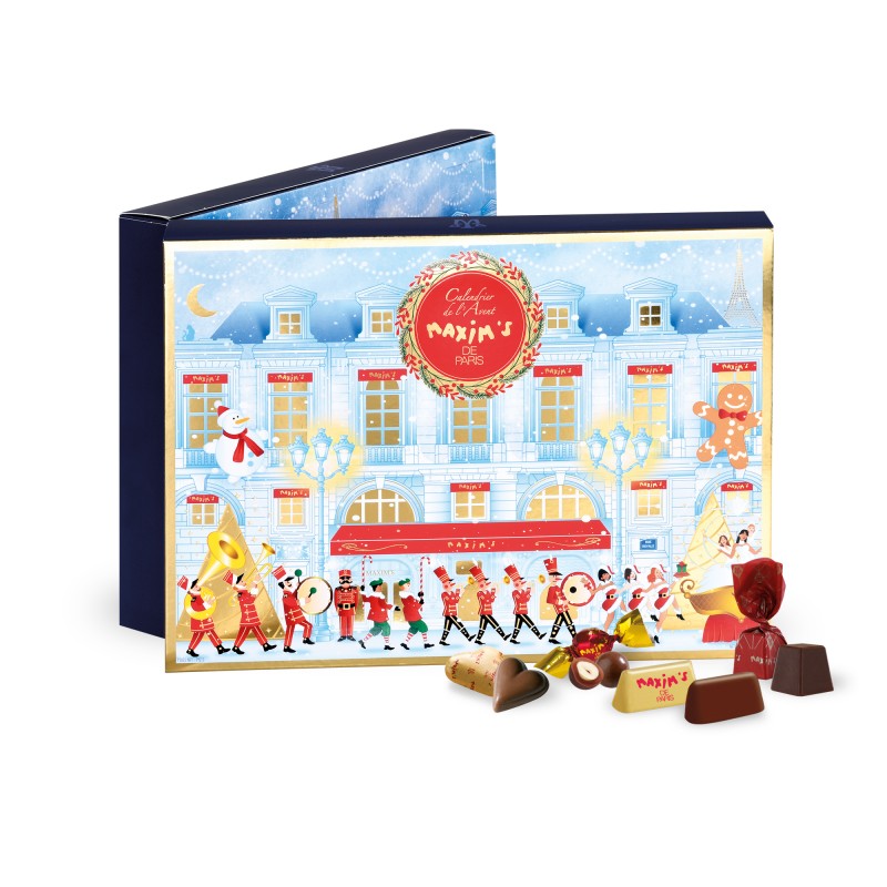 Advent Calendar-Chocolates-Maxim's shop