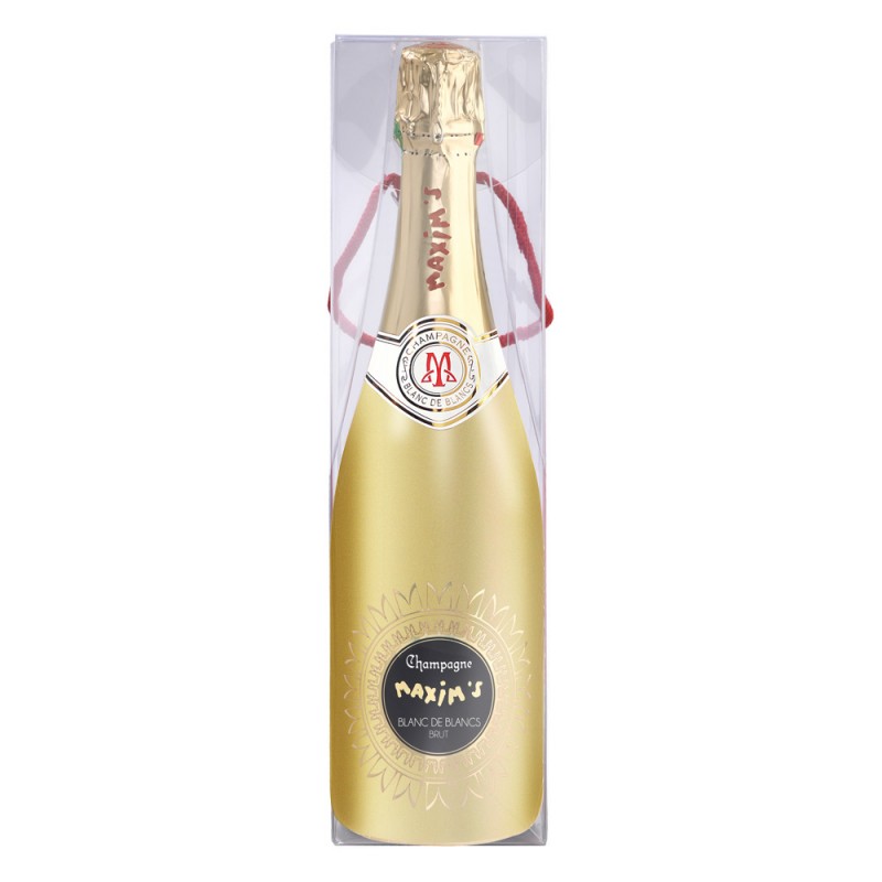 Gold Cuvée “Blanc de Blancs” 75cl + transp. gift-box-Maxim's cellar-Maxim's shop