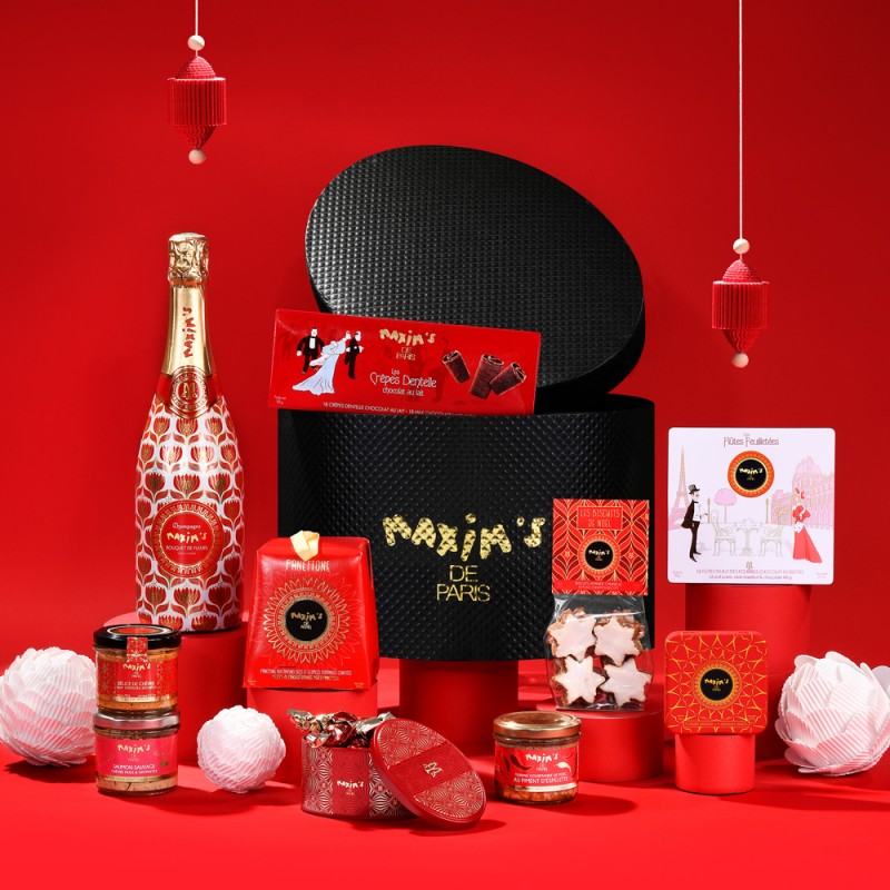 Gift-box “Tourbillons”-Gift-Baskets-Maxim's shop