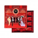 Coffret métal 16 crêpes dentelle chocolat au lait