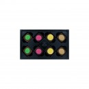 Cardbox of 8 Chocolates "Macarons"