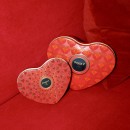 Red heart tin - Milk chocolates with tender nougat