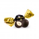 Mini oval tin hazelnuts - Dark chocolate