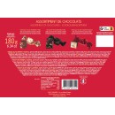 Large Red Heart Tin - Assorted dark & milk chocolates with nougat