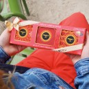 Gift-box 3 tins with 4 chocolate hearts