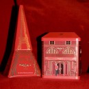 Maxim’s Eiffel tower tin - 14 milk chocolate crispy crêpes