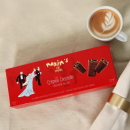 Milk chocolate covered crispy crepe - Box of 18 pces