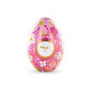 Pink mini-egg - Milk chocolate cereal pearls