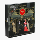 Tin of 16 dark chocolate lace crepes
