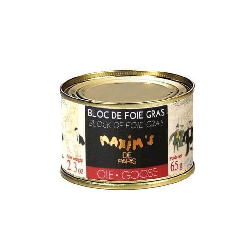 Bloc of goose foie gras - 65g-Savoury-Maxim's shop