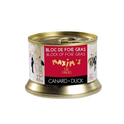 Bloc of duck foie gras - Rectangular tin 130 g