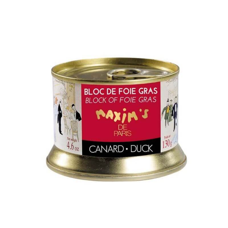 Bloc foie gras de canard - 130g-Epicerie salée-Maxim's shop