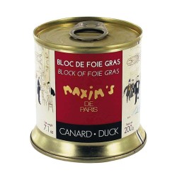 Bloc of duck foie gras - Rectangular tin 200 g