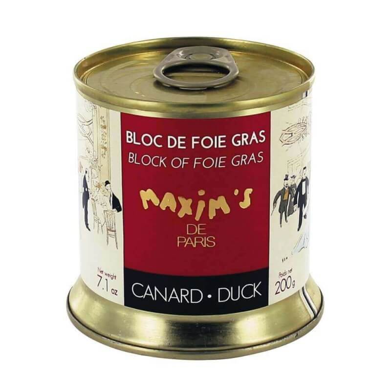 Bloc foie gras de canard - 200g-Ancienne collection-Maxim's shop