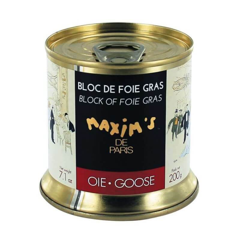 Bloc of goose foie gras - Rectangular tin 200 g