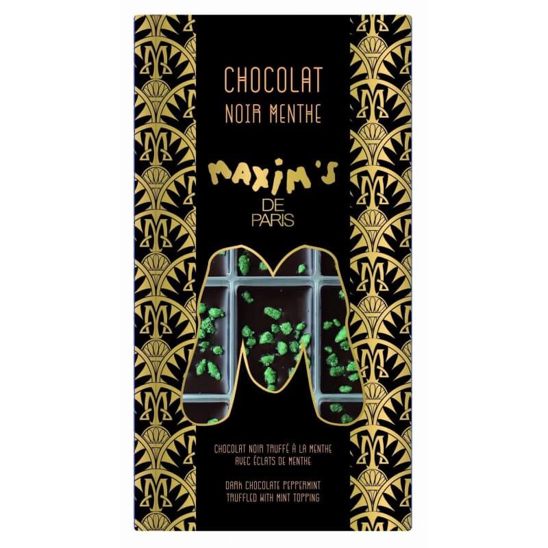 Mint Dark chocolate bar-Chocolates-Maxim's shop