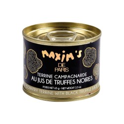 Country terrine with truffle juice - Tin 65 g