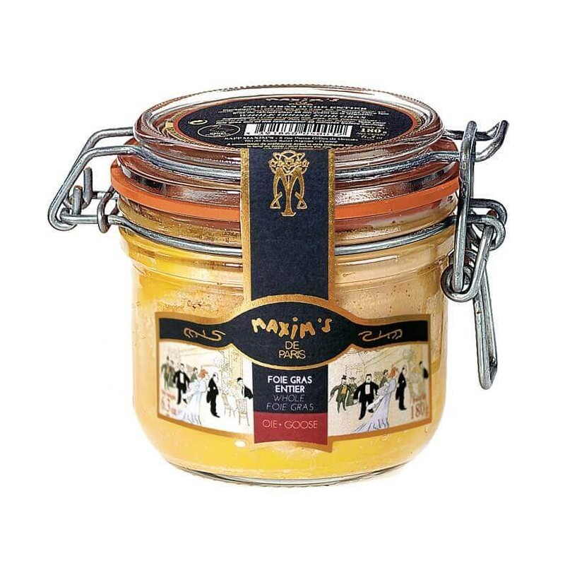 Foie gras d’oie entier - 180g-Epicerie salée-Maxim's shop