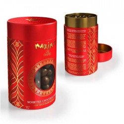 Metal tin - Milk chocolate hazelnut-Chocolates-Maxim's shop