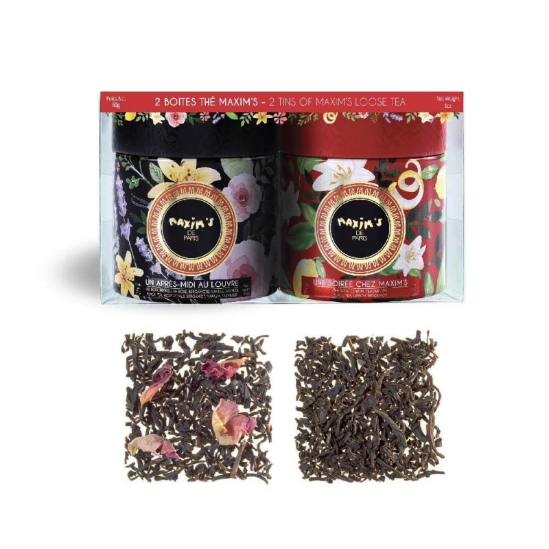 Giftpack of 2 tea boxes-Sweets-Maxim's shop