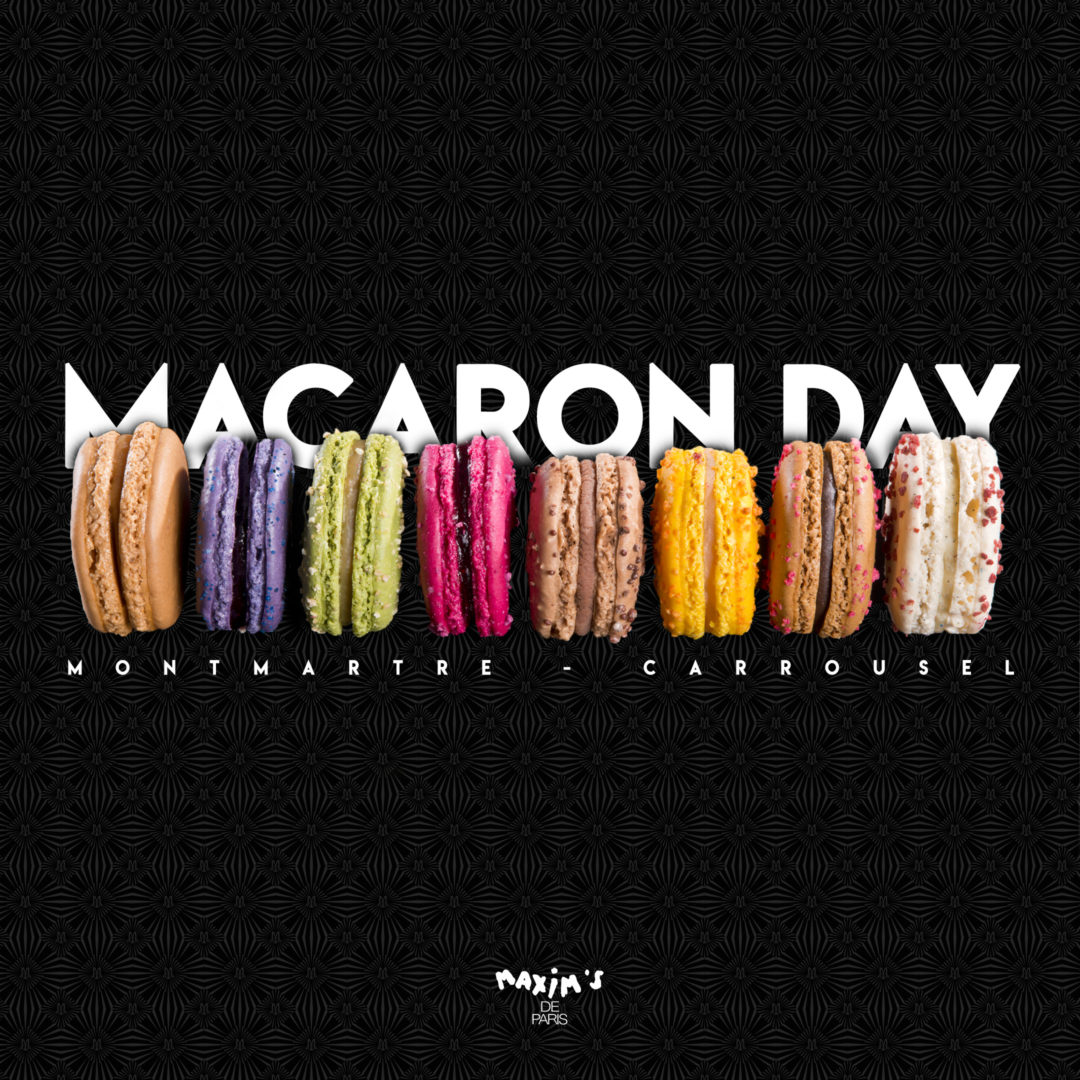 Journée du macaron - Maxim's de Paris