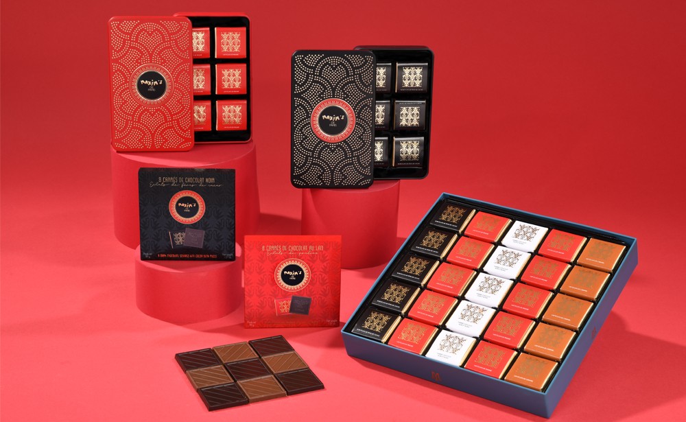 Carrés de chocolat & tablettes